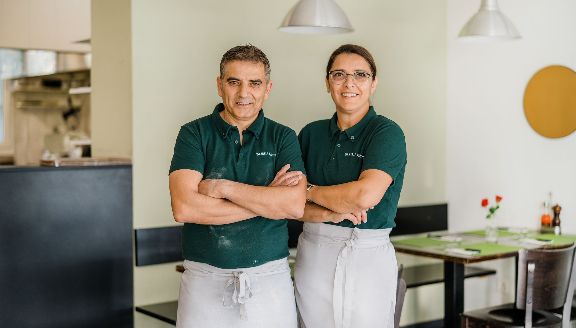 Pizzaiolo bei Pizza Babylon